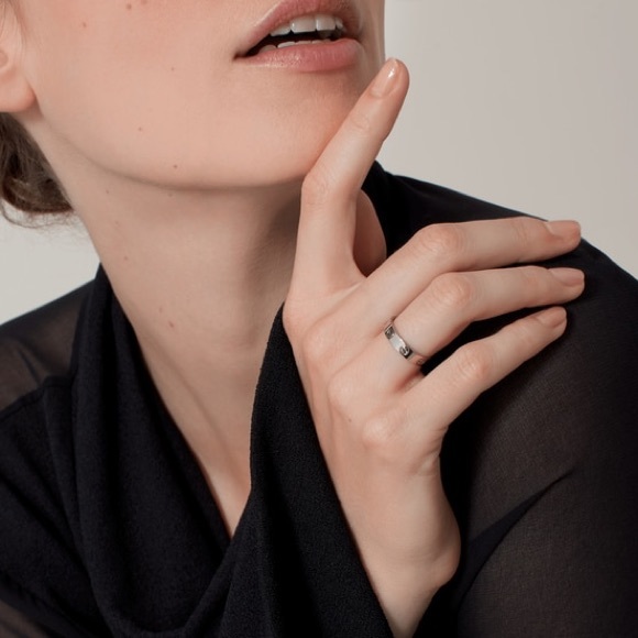 Cartier Love Wedding Band Size 5.25 White Gold - Picture 11 of 13